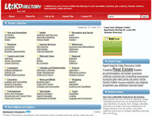 Tablet Screenshot of lookdirectory.com